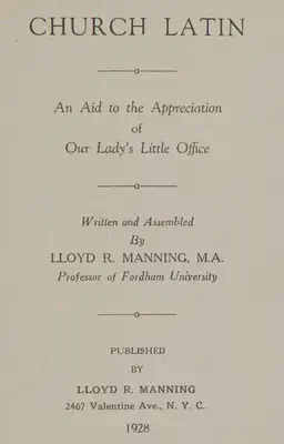 The Title Page